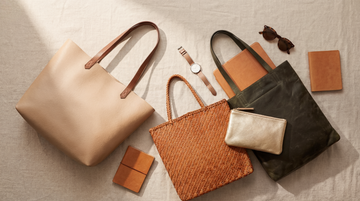 images of multiple leather totes , handbag and clutches