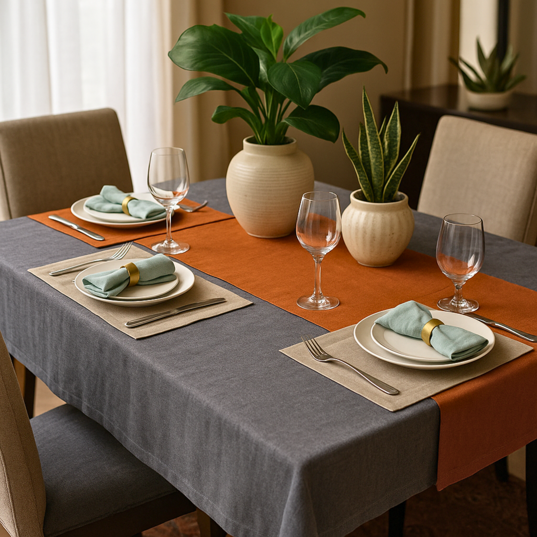 Diwali Dining Bundle Square – Modern Charm