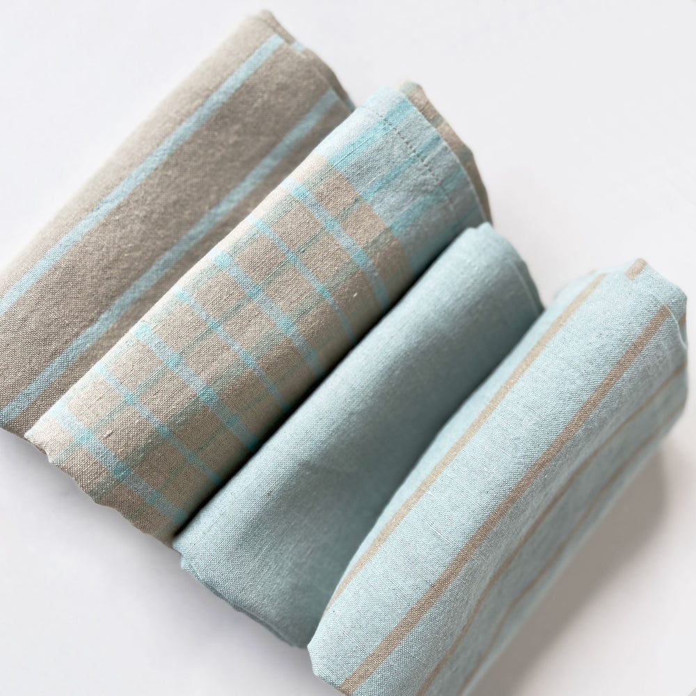 Blue Surf - Kitchen Towel Set of 4