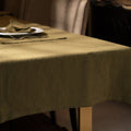 Green Moss Linen Table Cloth in Rectangle and Square