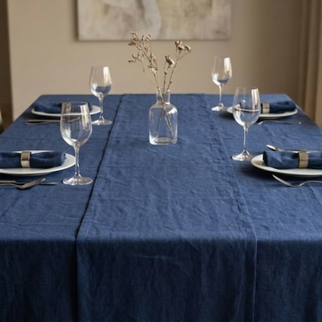 Mediterranean Hosting Table – 4 Seater – Indigo