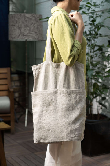 Linen Tote -Natural