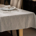 Natural (Beige) Linen Table Cloth in Rectangle and Square