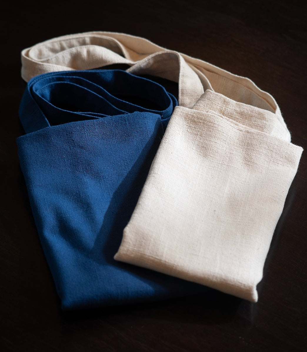 Robin Blue & Kora Cotton Shopping Bags 2 Piece Set