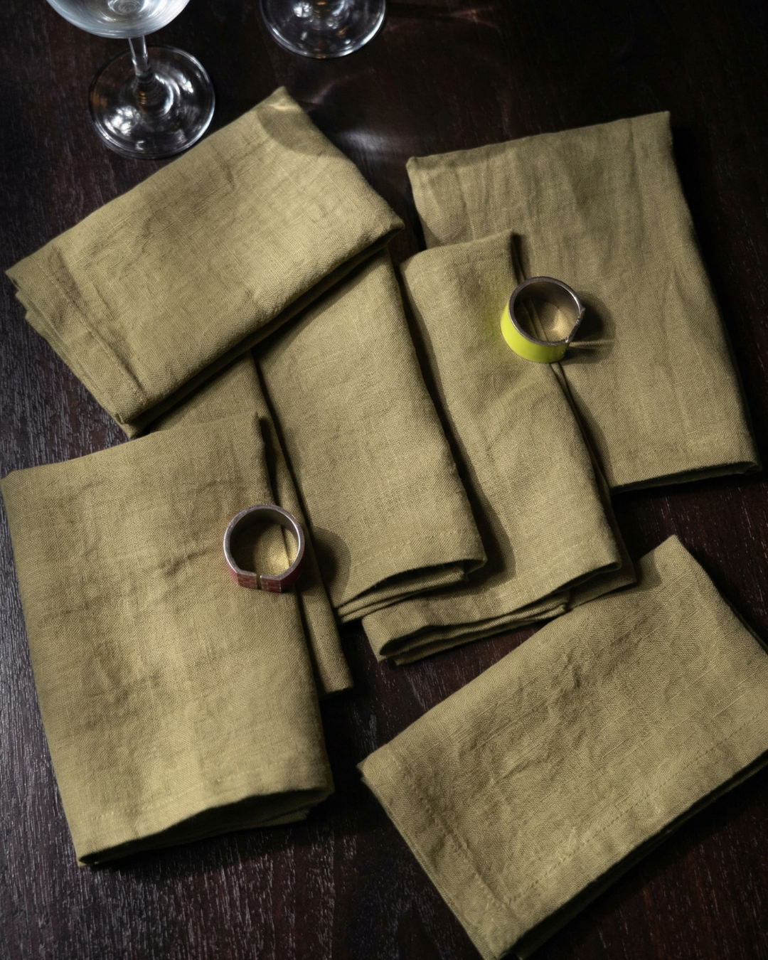 Everyday Mediterranean Table – 6 Seater – Green Moss