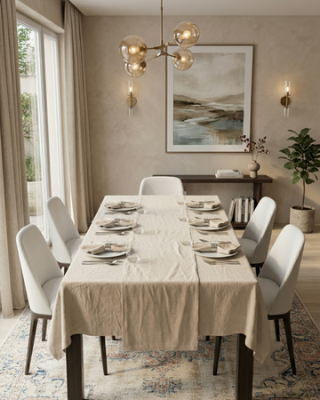 Mediterranean Hosting Table – 6 Seater – Natural