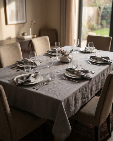 Everyday Mediterranean Table – 6 Seater – Pewter